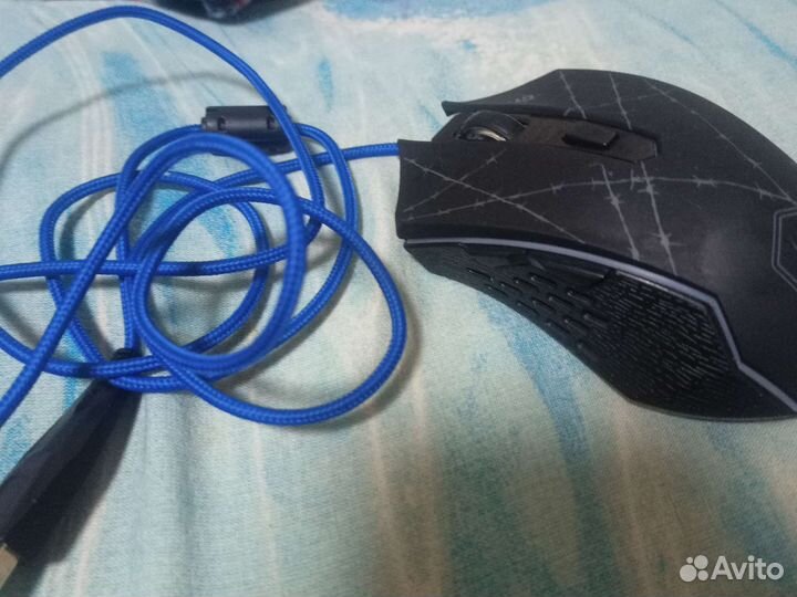 Мышка компьютерная игровая светящаяся