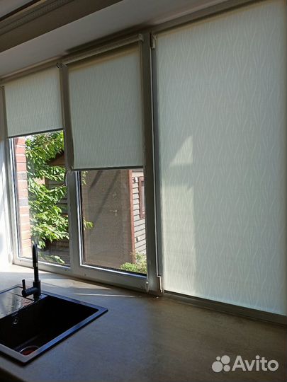 Рулонные шторы от производителя. Установка бесплат