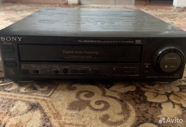 Видеомагнитофон sony slv-x130