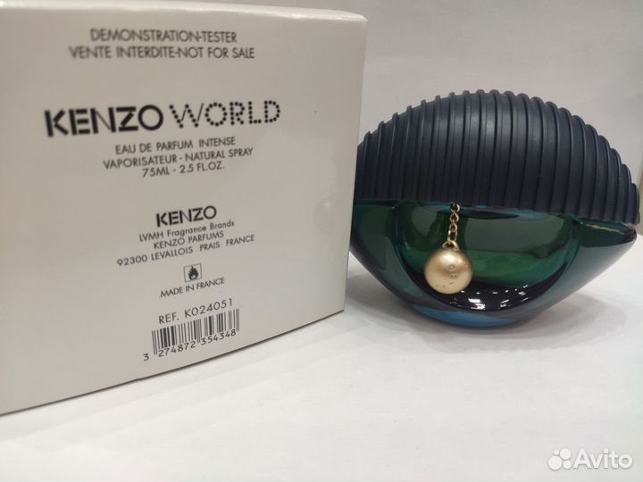 Kenzo World Intense 75 ml Тестер