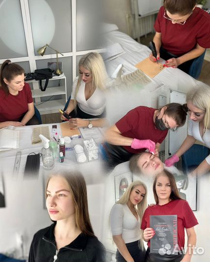 Обучение наращивание ресниц. Перманентный макияж