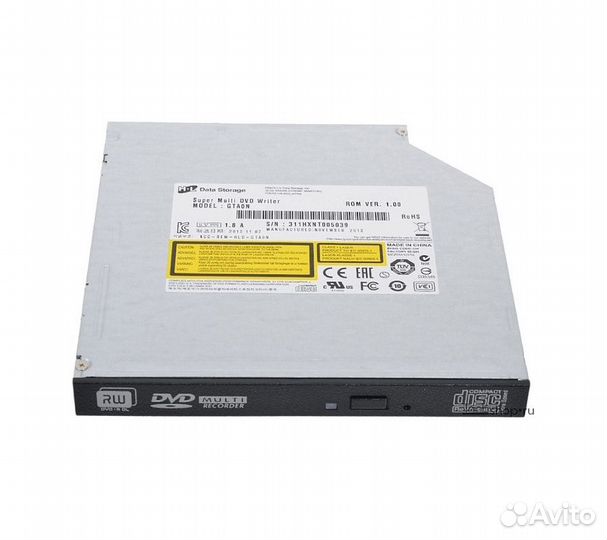 Оптический привод DVD-ROM LG DTC2N, черный OEM