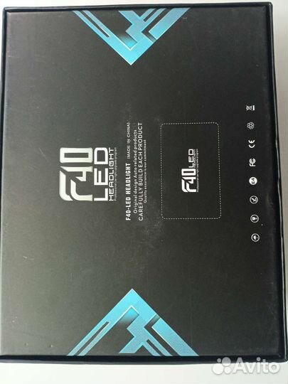 H4 led mini линзы f40