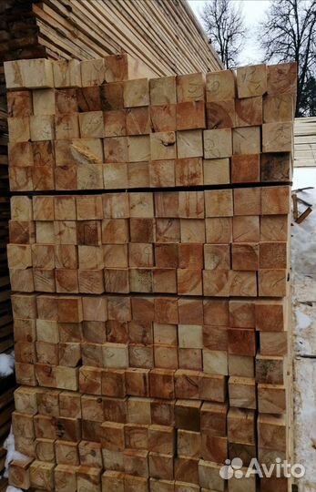 Брус 100х100х6000 от производителя