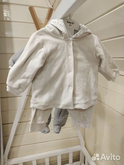 Большой пакет вещей на мальчика 74