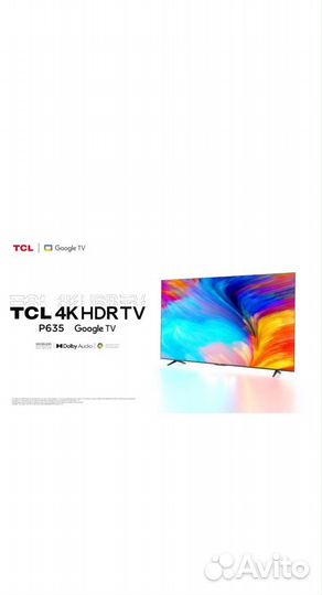 Телевизор TCL 55P635, 55 (140 см)