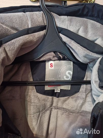 Парка зимняя в идеальном состоянии 158 см