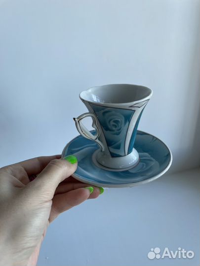 Чашки чайная пара сервиз