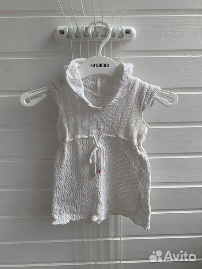 Летние вещи на девочку пакетом 12-18 мес