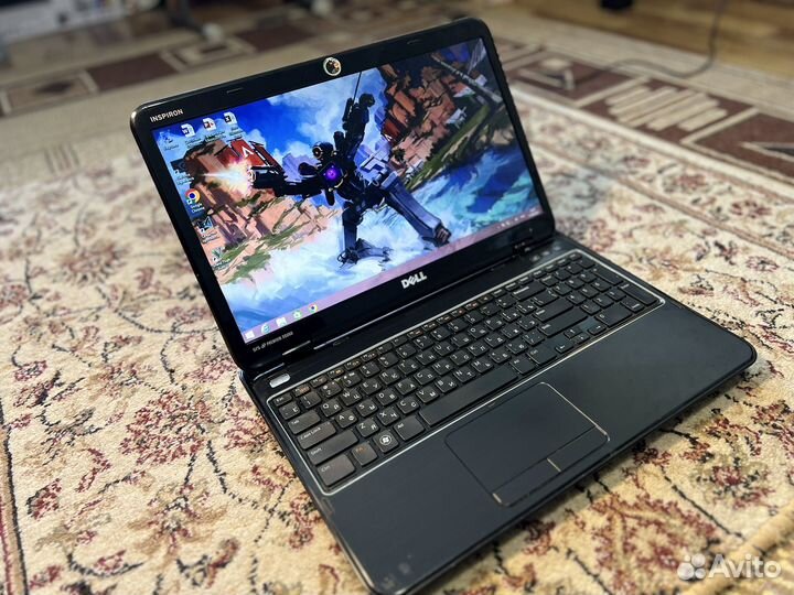 Мощный Ноутбук Dell core i7-8поток/12гб/GT 525m