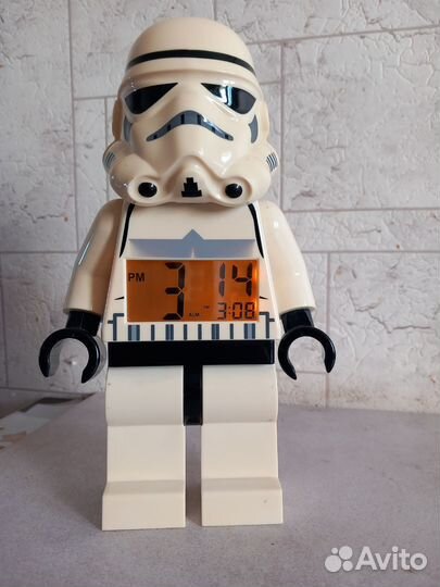 Lego будильник часы