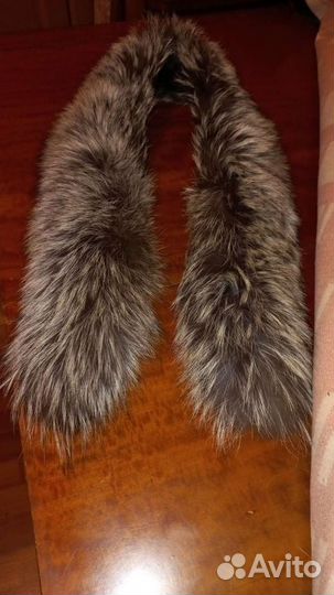 Меховой воротник песец