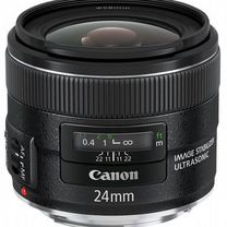 Объектив Canon EF 24mm f/2.8 IS USM