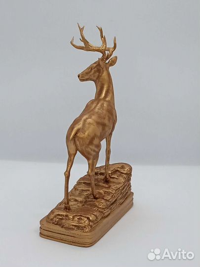 Статуэтка оленя под бронзу