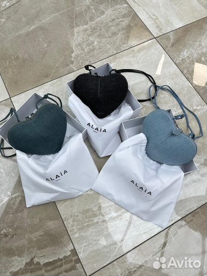 Сумка сердце alaia