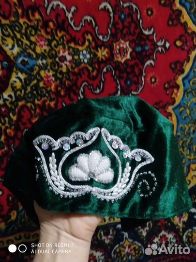 Татарский головной убор калфак