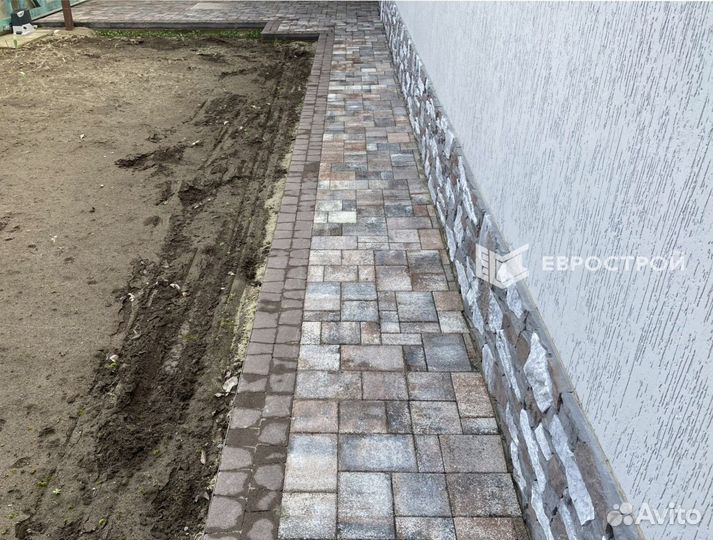 Тротуарная плитка под ключ