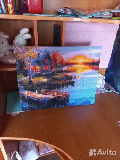 Алмазная мозаика готовая 4050