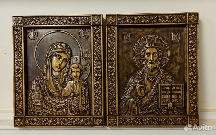 Иконы резные