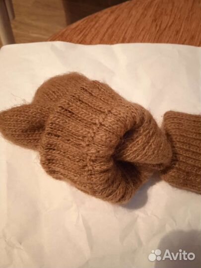 Варежки, верблюжья шерсть