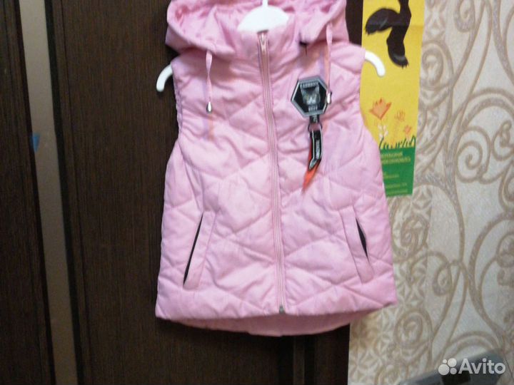 Жилетка для девочки размер 28