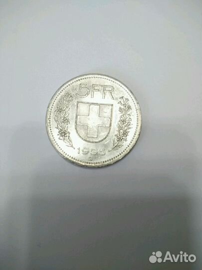 5 швецарских франков