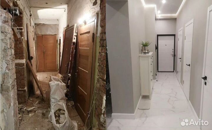 Ремонт и отделка квартир и домов под ключ