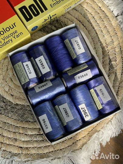 Нитки Доли Doli Индия вискоза 500м