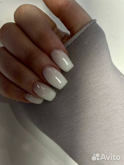 Маникюр с покрытием, наращивание