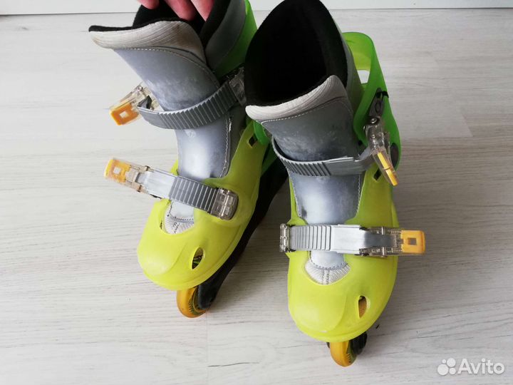 Роликовые коньки детские раздвижные