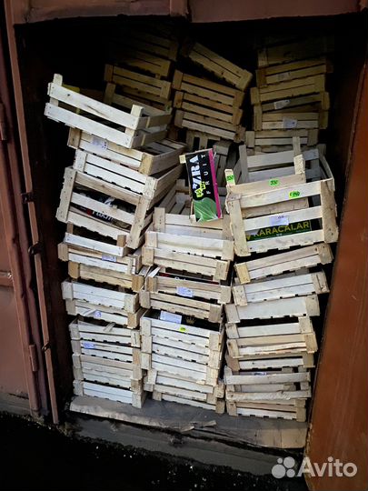 Деревянные и пластиковые ящики бу