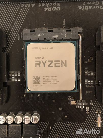 Комплект Gigabyte a320m-h + Ryzen 5 1600