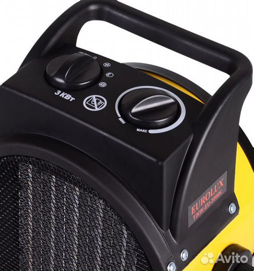 Тепловая электрическая пушка тэпк-EU-3000K керам