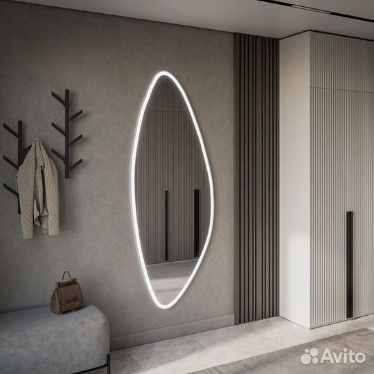 Зеркало с подсветкой в полный рост