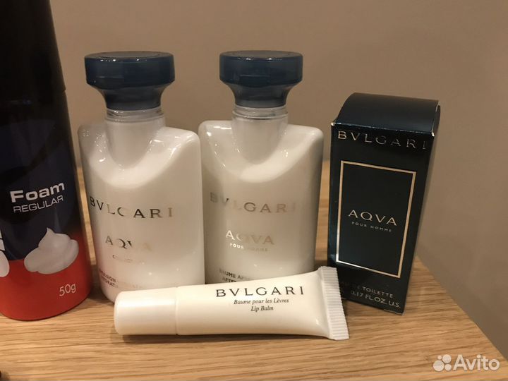 Bvlgari Emirates новый мужской дорожный набор