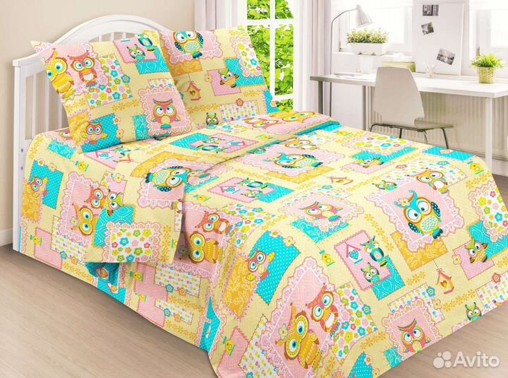 Белье постельное 1,5-спальное