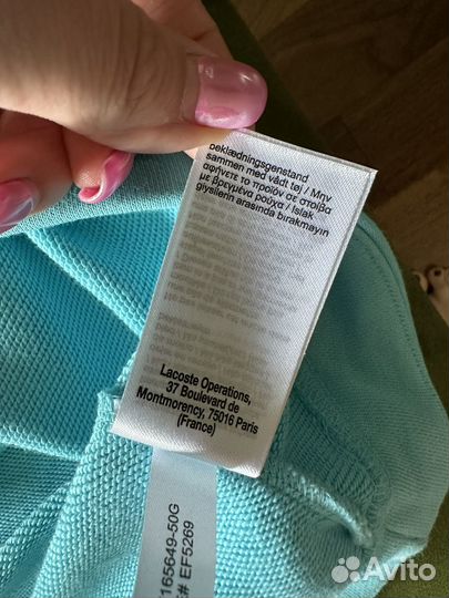 Платье женское lacoste s