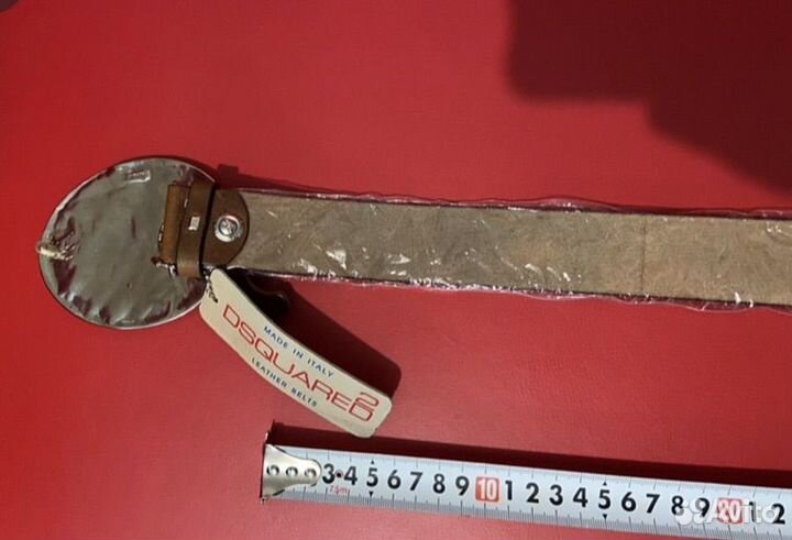 Ремень кожаный новый