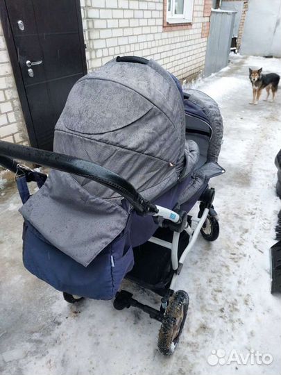 Коляска для двойни 2 в 1