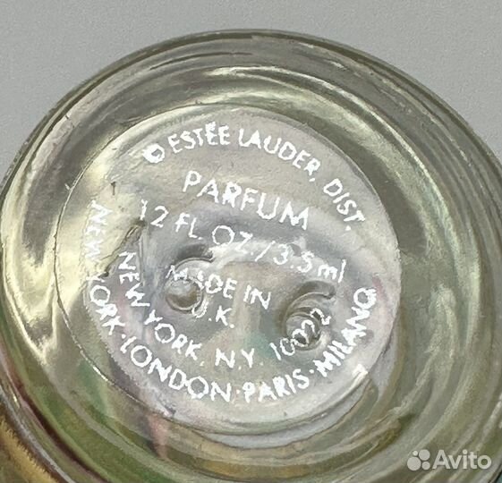 Estee lauder pleasures parfum 3,5 мл винтаж