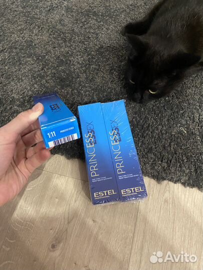 Перманентный краситель Estel princess черный 111
