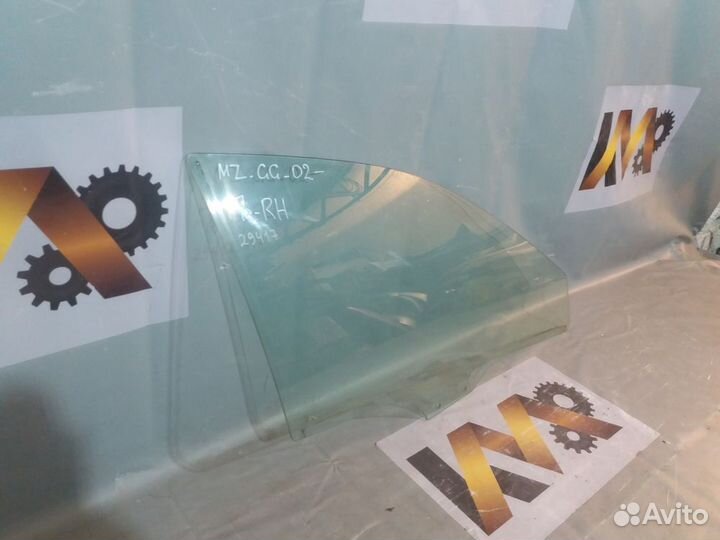 Мазда 6 GG 2002- Стекло перед. правой двери 29417