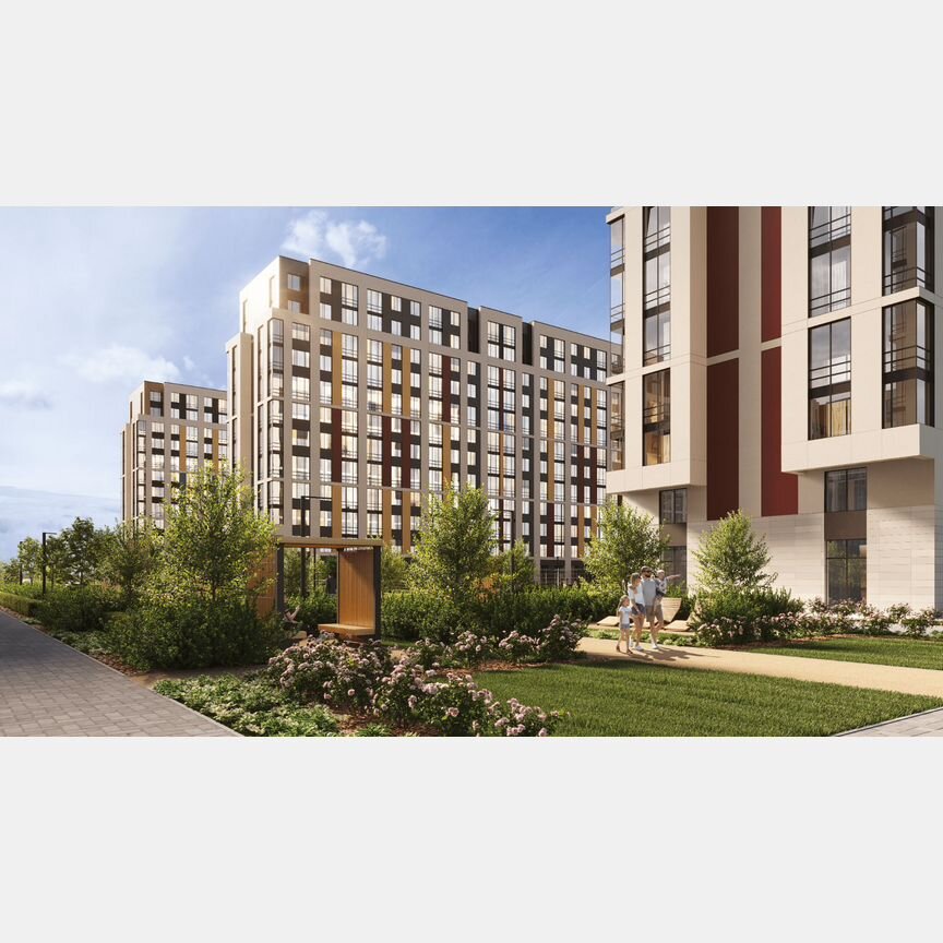 2-к. квартира, 36 м², 7/12 эт.