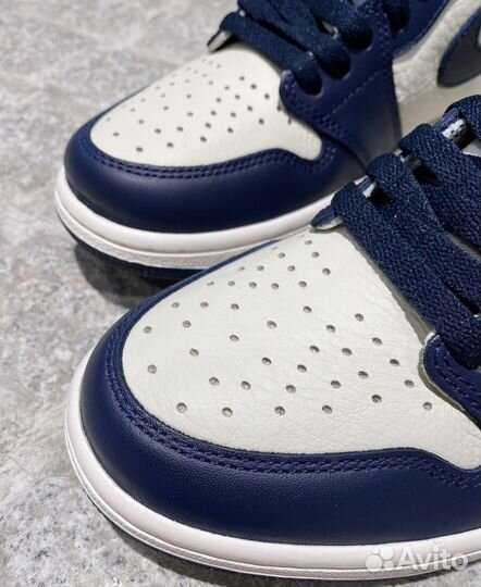 Кроссовки nike jordan high blue оригинал