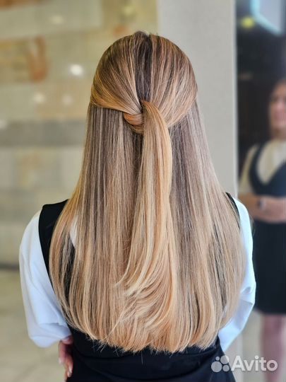 Сложное окрашивание Тотал блонд