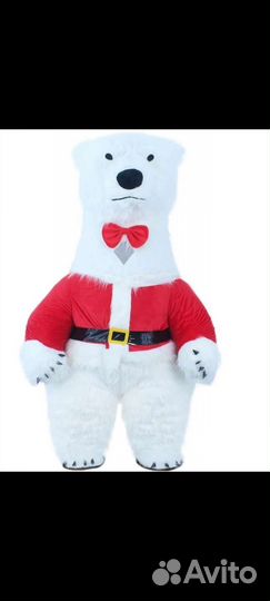 Аниматор,ростовые куклы,Белый мишка, панда, Кинг