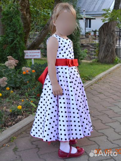 Детское нарядное платье