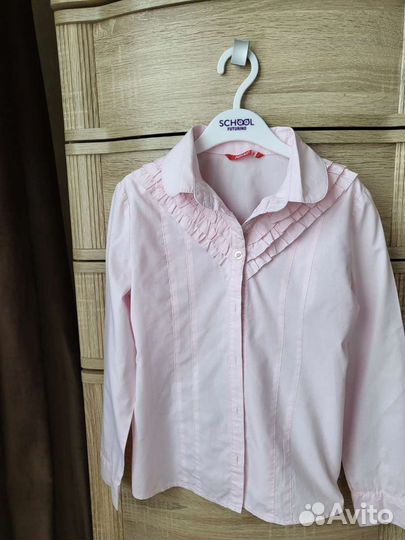 Рубашка pelican для девочки 8-9 лет