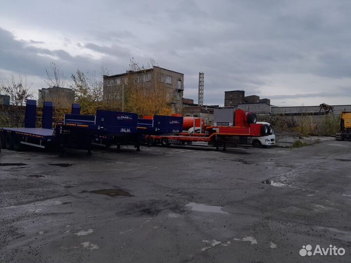 Полуприцеп трал (тяжеловоз) Saab 9891, 2023