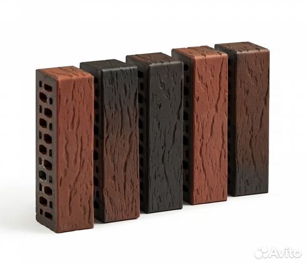 Кирпич облицовочный в ассортименте